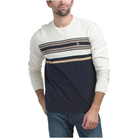 ORIGINAL PENGUIN Striped Sweater
